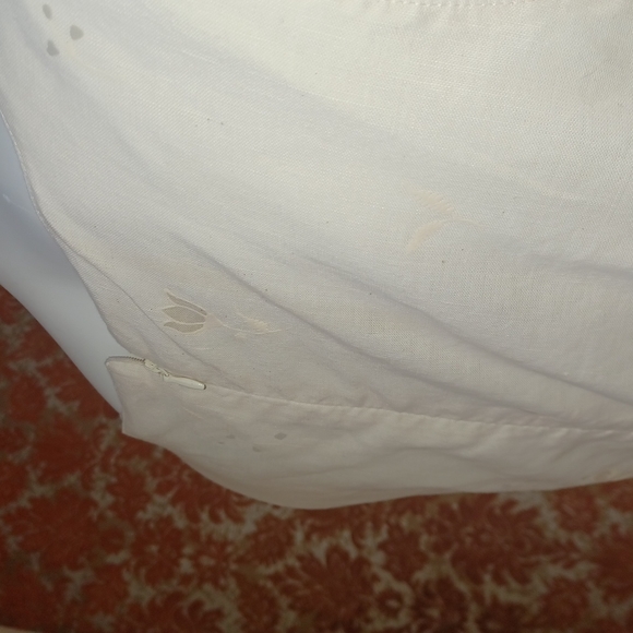 Vintage Linen cotton Rouie dress and Jacket set 10 - Picture 8 of 8